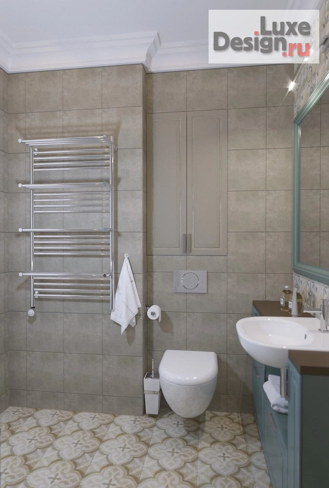 Дизайн интерьера четырехкомнатной квартиры "Дизайн-проект квартира в г. Санкт-Петербург, ул Заставская" (фото 30)