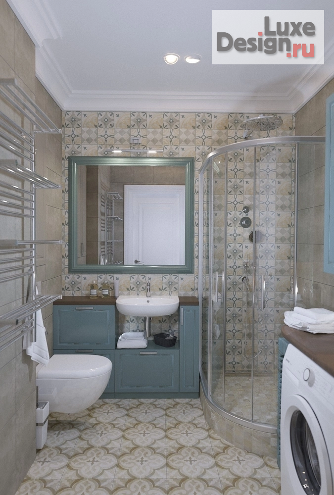 Дизайн интерьера четырехкомнатной квартиры "Дизайн-проект квартира в г. Санкт-Петербург, ул Заставская" (фото 28)