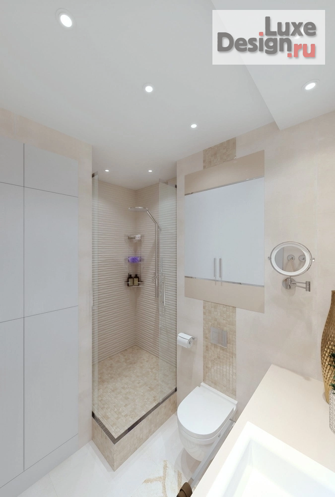 Дизайн интерьера двухкомнатной квартиры "Дизайн-проект квартиры в г. Санкт-Петербург, ЖК Времена года" (фото 17)