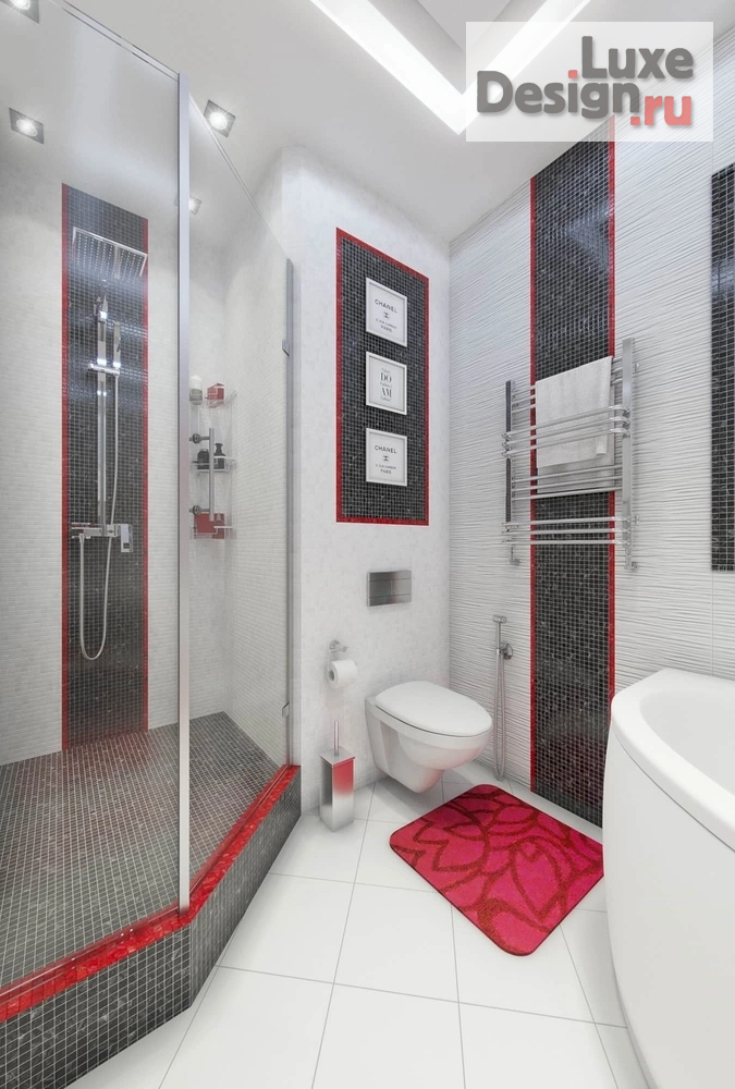 Дизайн интерьера трехкомнатной квартиры "Дизайн-проект квартиры в г. Санкт-Петербург,  ЖК Капитал" (фото 25)