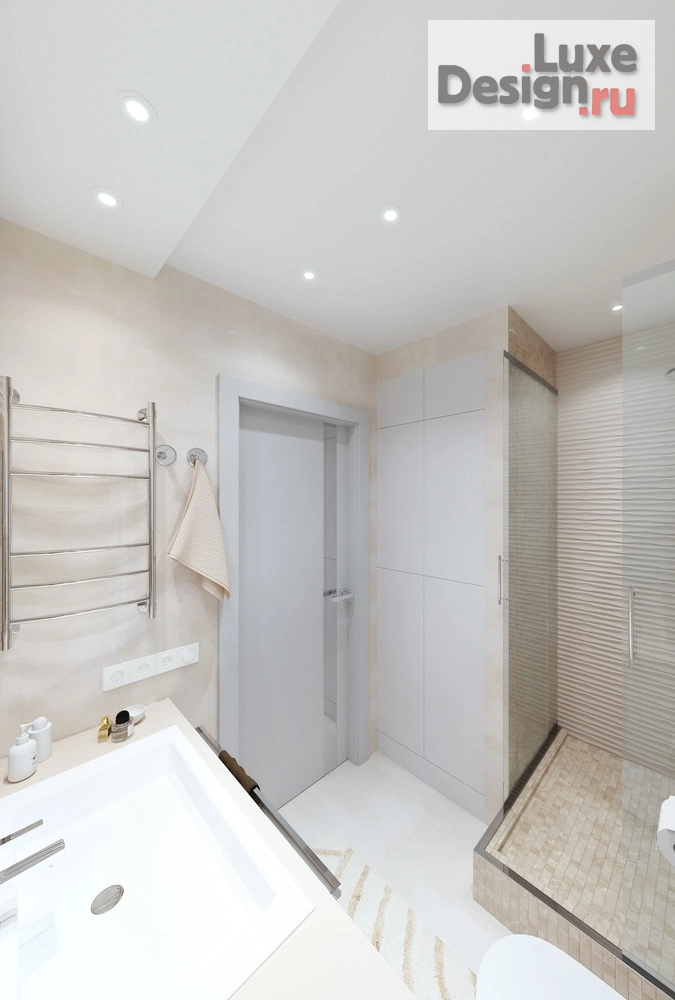 Дизайн интерьера двухкомнатной квартиры "Дизайн-проект квартиры в г. Санкт-Петербург, ЖК Времена года" (фото 18)