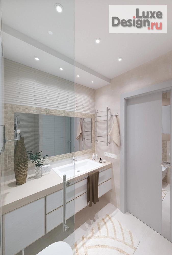 Дизайн интерьера двухкомнатной квартиры "Дизайн-проект квартиры в г. Санкт-Петербург, ЖК Времена года" (фото 19)