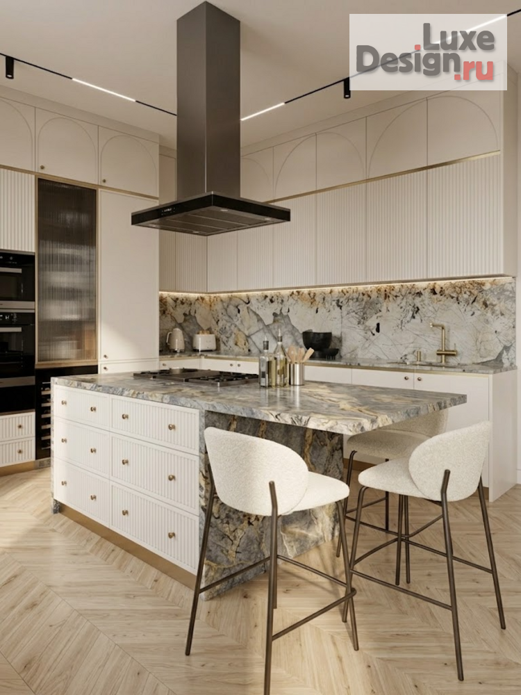 Дизайн интерьера квартиры "Эклектика в ЖК «Сити Бэй» — 179 м²" (фото 7)