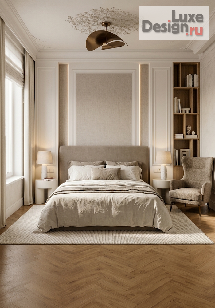 Дизайн интерьера квартиры "Современная классика в ЖК «Grand View» — 126 м²" (фото 13)