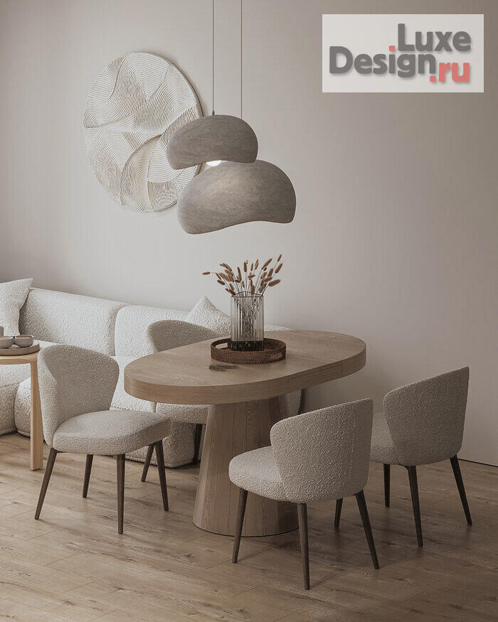 Дизайн интерьера квартиры "Джапанди и ваби-саби в ЖК «Headliner» — 85 м²" (фото 2)