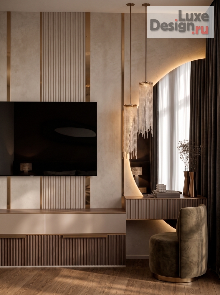 Дизайн интерьера квартиры "Современный стиль в ЖК «Amber Club» — 129,5 м²" (фото 22)