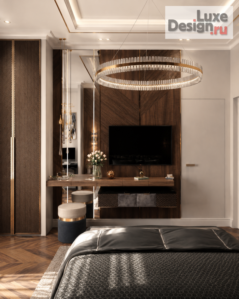 Дизайн интерьера квартиры "Современная классика в ЖК «Glorax Premium» — 144 м²" (фото 9) от дизайнера Черный Максим Дизайн интерьера квартиры "Современная классика в ЖК «Glorax Premium» — 144 м²" (фото 9)