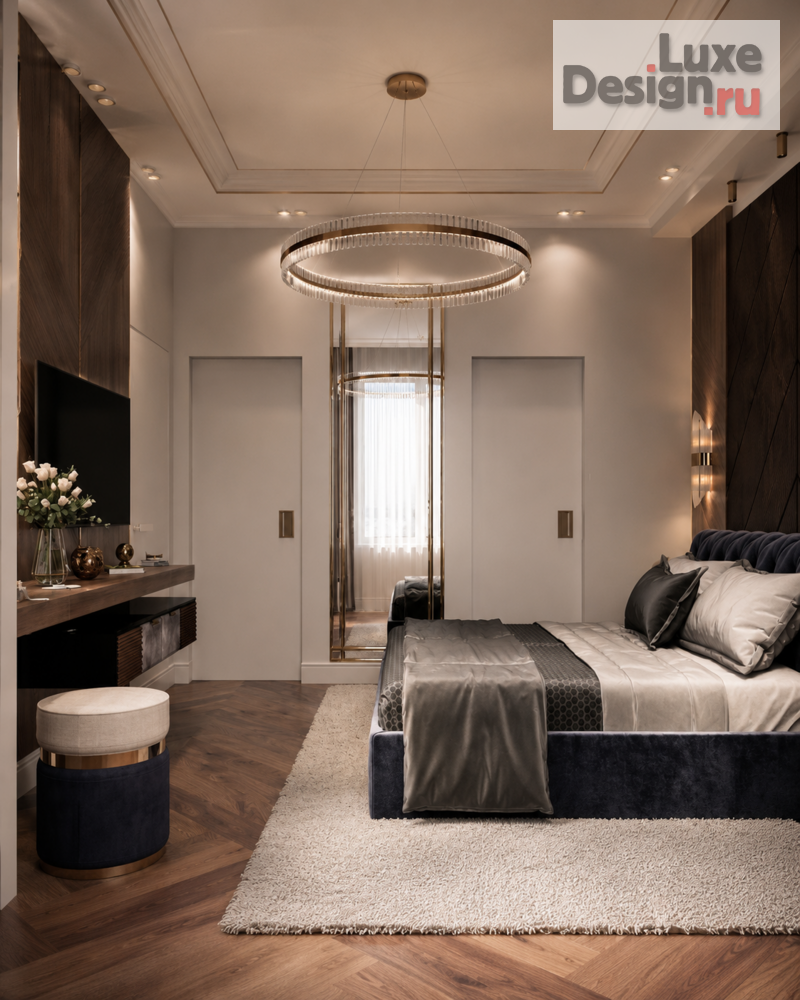Дизайн интерьера квартиры "Современная классика в ЖК «Glorax Premium» — 144 м²" (фото 7) от дизайнера Черный Максим Дизайн интерьера квартиры "Современная классика в ЖК «Glorax Premium» — 144 м²" (фото 7)