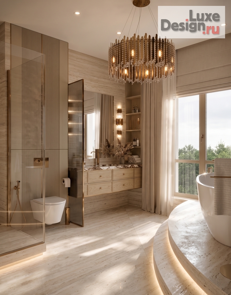 Дизайн интерьера квартиры "Современный стиль в ЖК «Amber Club» — 129,5 м²" (фото 34)