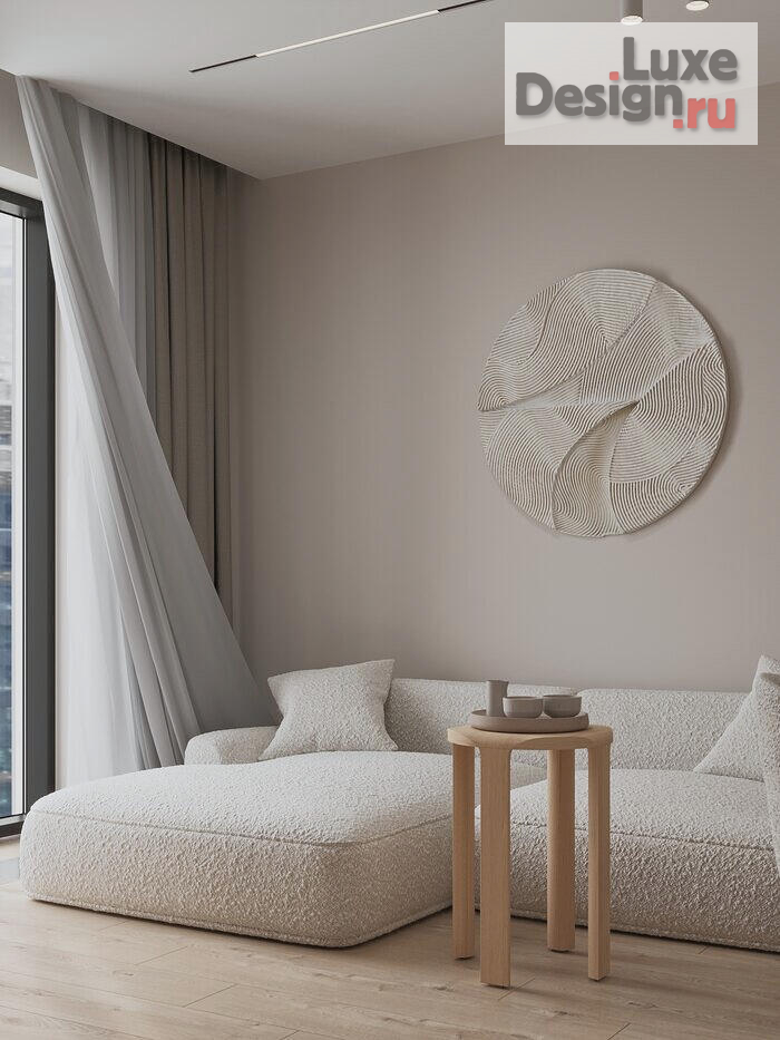 Дизайн интерьера квартиры "Джапанди и ваби-саби в ЖК «Headliner» — 85 м²" (фото 9)
