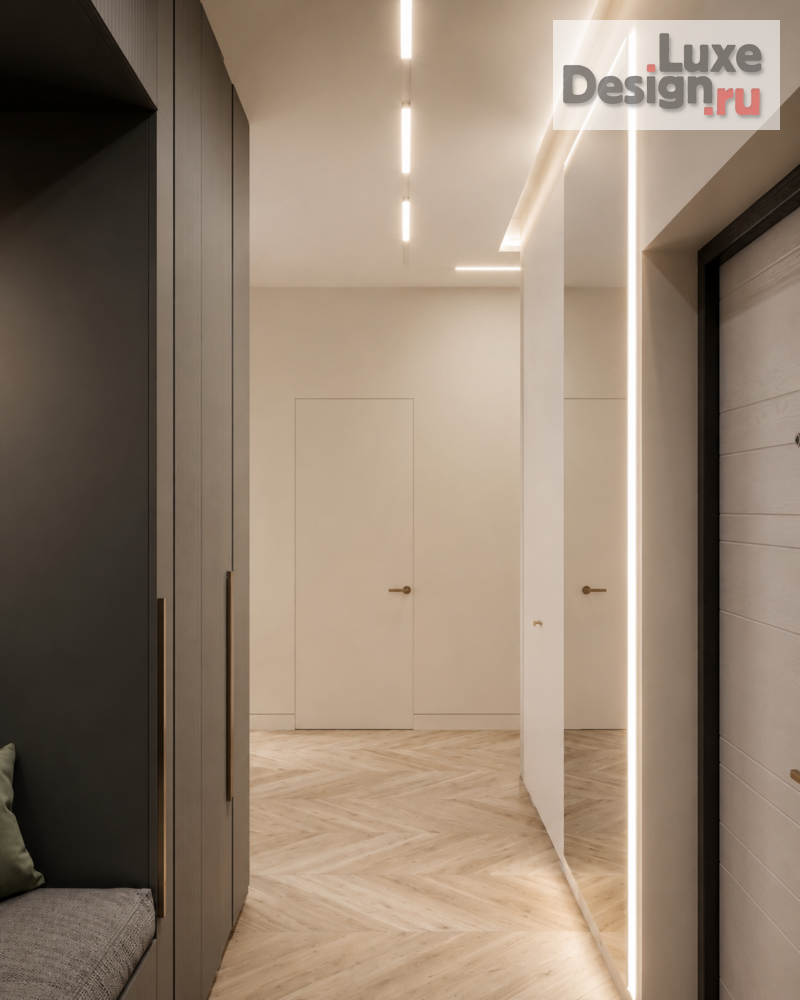 Дизайн интерьера квартиры "Современная классика в ЖК «Модум» — 80 м²" (фото 10)
