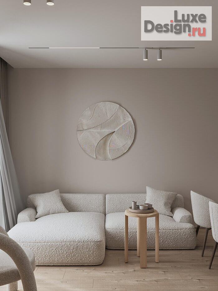 Дизайн интерьера квартиры "Джапанди и ваби-саби в ЖК «Headliner» — 85 м²" (фото 7)