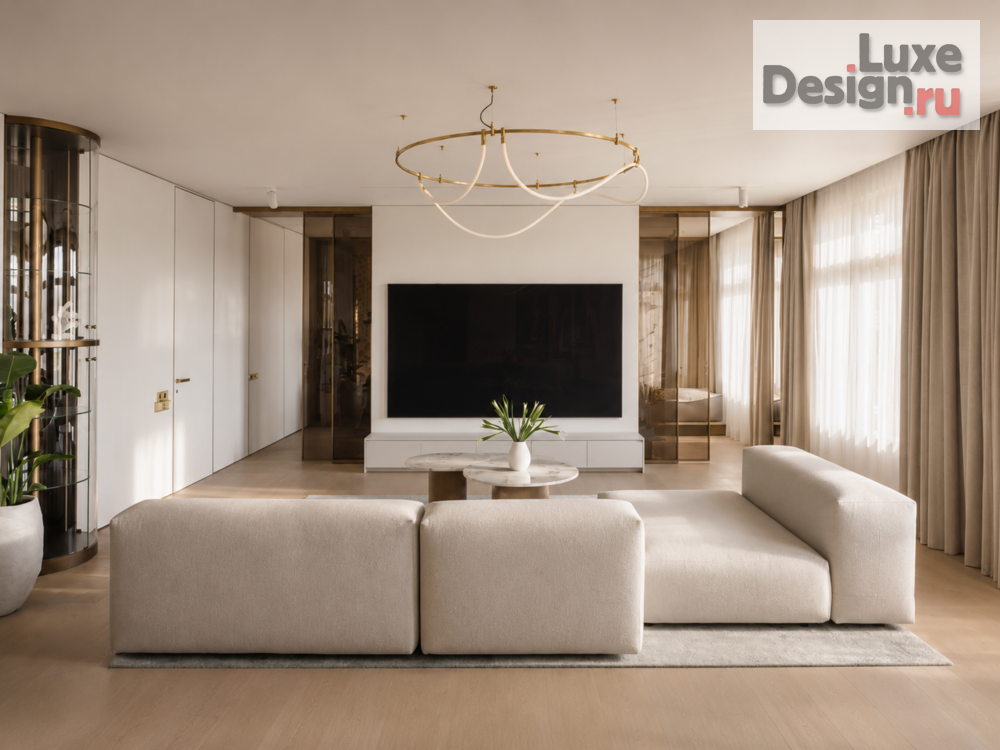 Дизайн интерьера квартиры "Минимализм в ЖК «NEVA HAUS» — 203 м²" (фото 2)