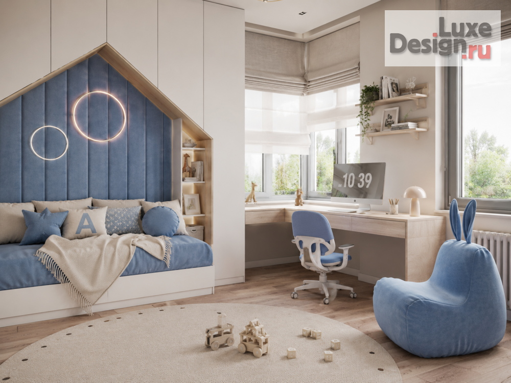 Дизайн интерьера квартиры "Яркая эклектика с зелёными акцентами в ЖК «Лайм» — 97 м²" (фото 11)