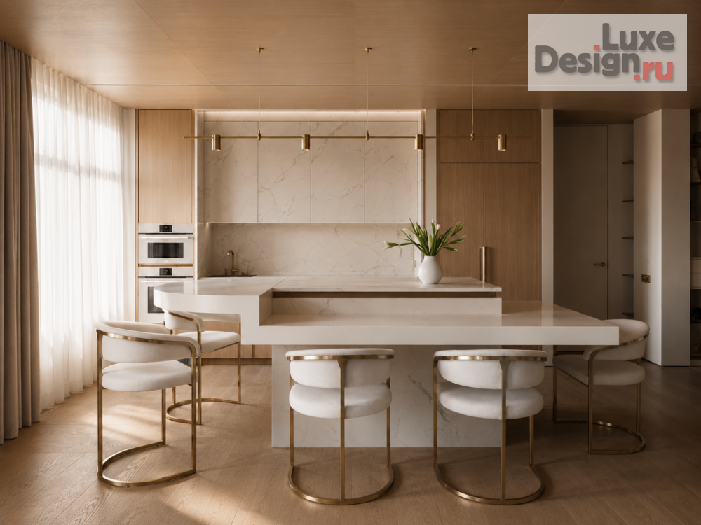 Дизайн интерьера квартиры "Минимализм в ЖК «NEVA HAUS» — 203 м²" (фото 4)