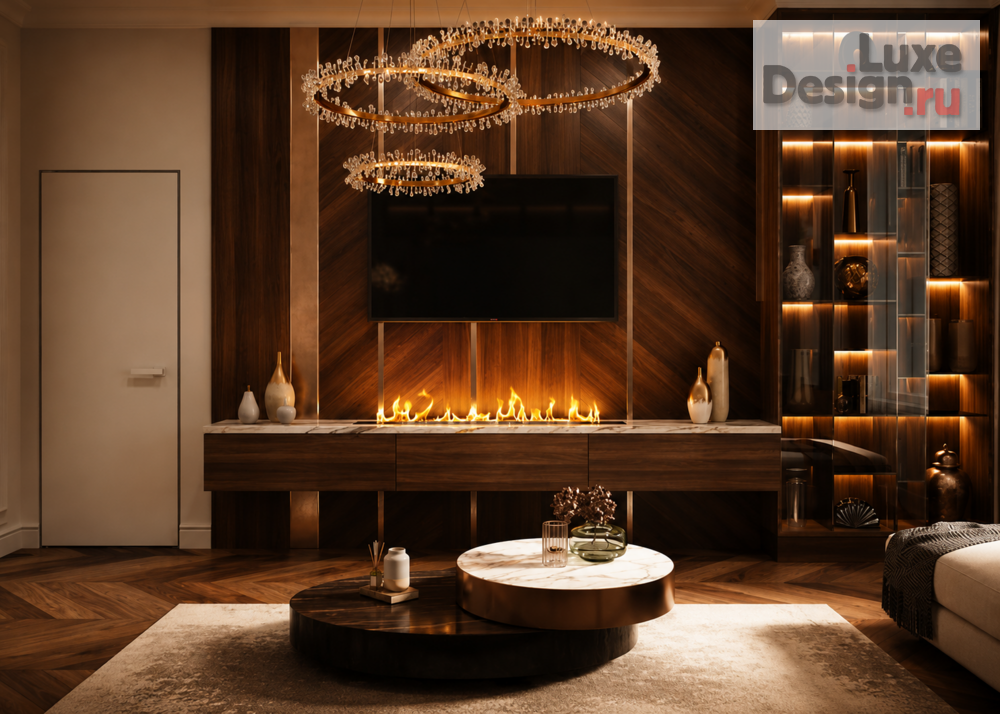 Дизайн интерьера квартиры "Современная классика в ЖК «Glorax Premium» — 144 м²" (фото 5) от дизайнера Черный Максим Дизайн интерьера квартиры "Современная классика в ЖК «Glorax Premium» — 144 м²" (фото 5)