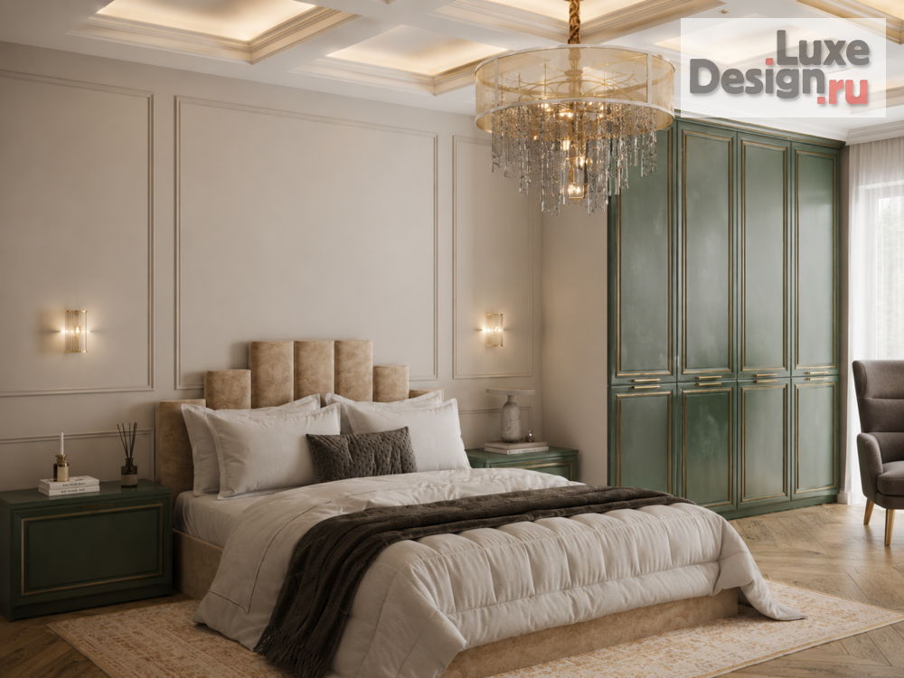 Дизайн интерьера квартиры "Эклектика в ЖК «Куинджи» — 134 м²" (фото 9)