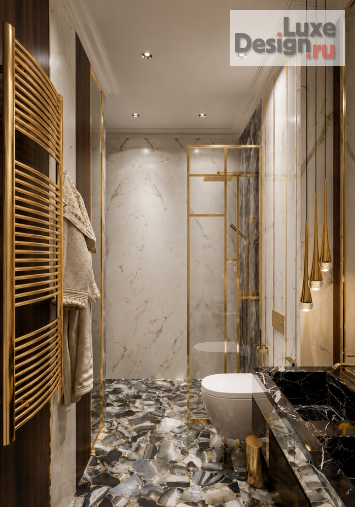 Дизайн интерьера квартиры "Современная классика в ЖК «Glorax Premium» — 144 м²" (фото 15)