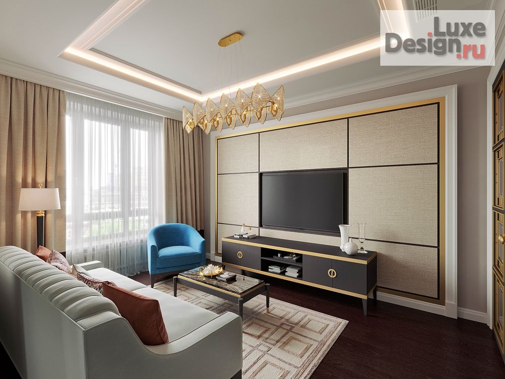 Дизайн интерьера квартиры "Интерьер квартиры в ЖК «Остров»" (фото 3)