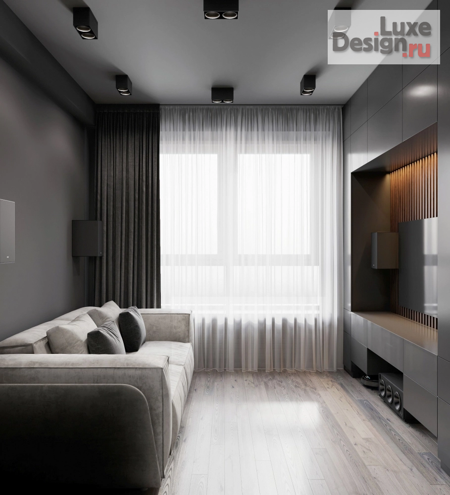 Дизайн интерьера трехкомнатной квартиры "Интерьер квартиры в ЖК «Символ»" (фото 6)