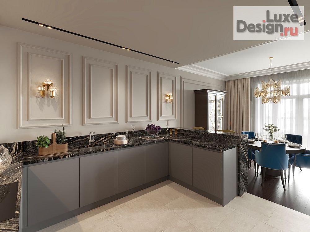 Дизайн интерьера квартиры "Интерьер квартиры в ЖК «Остров»" (фото 5)