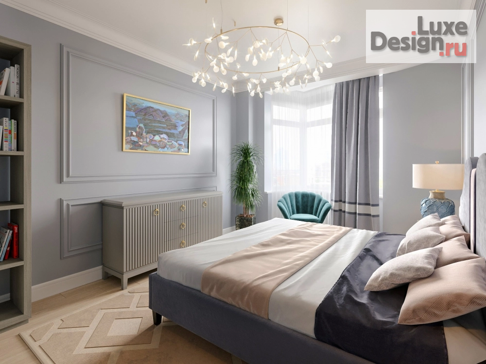 Дизайн интерьера квартиры "Интерьер квартиры в ЖК «Royal Park»" (фото 9)