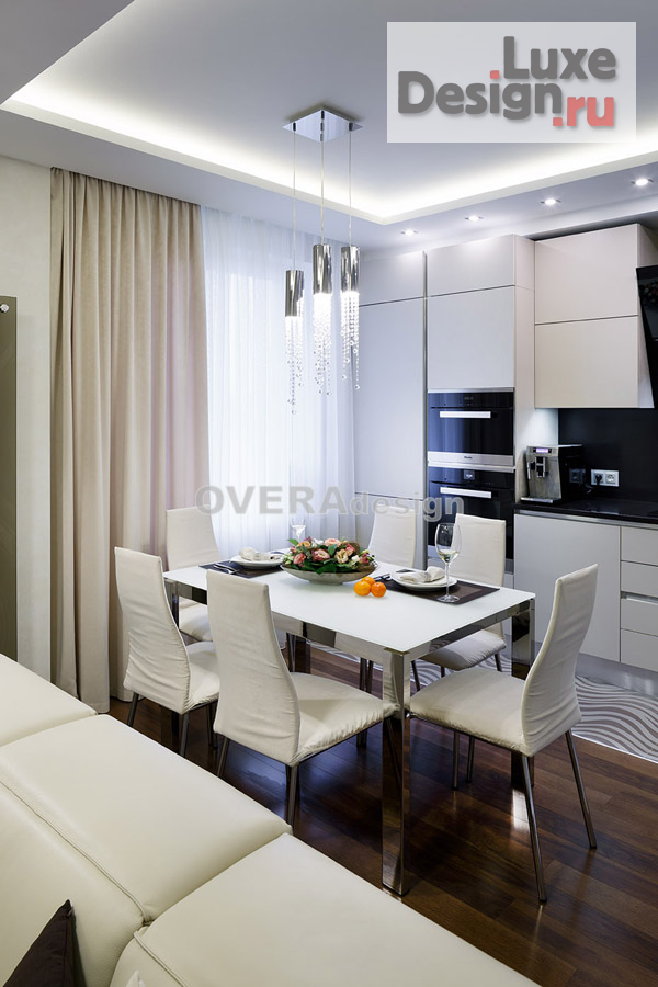 Дизайн интерьера трехкомнатной квартиры "Зх комнатная квартира в современном стиле на Васильевском острове" (фото 22)