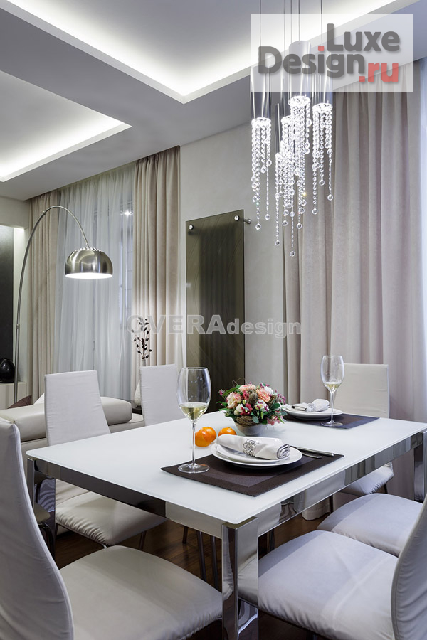 Дизайн интерьера трехкомнатной квартиры "Зх комнатная квартира в современном стиле на Васильевском острове" (фото 29)