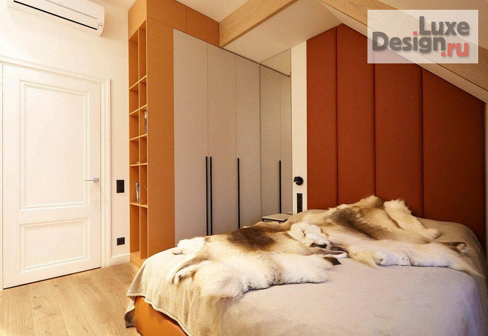 Дизайн интерьера трехкомнатной квартиры "Мансардная квартира в современном стиле в сердце Петербурга" (фото 25)