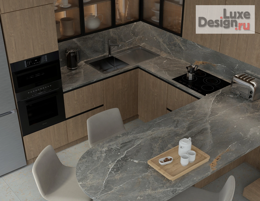 Дизайн интерьера трехкомнатной квартиры "Квартира с антресолью" (фото 5)