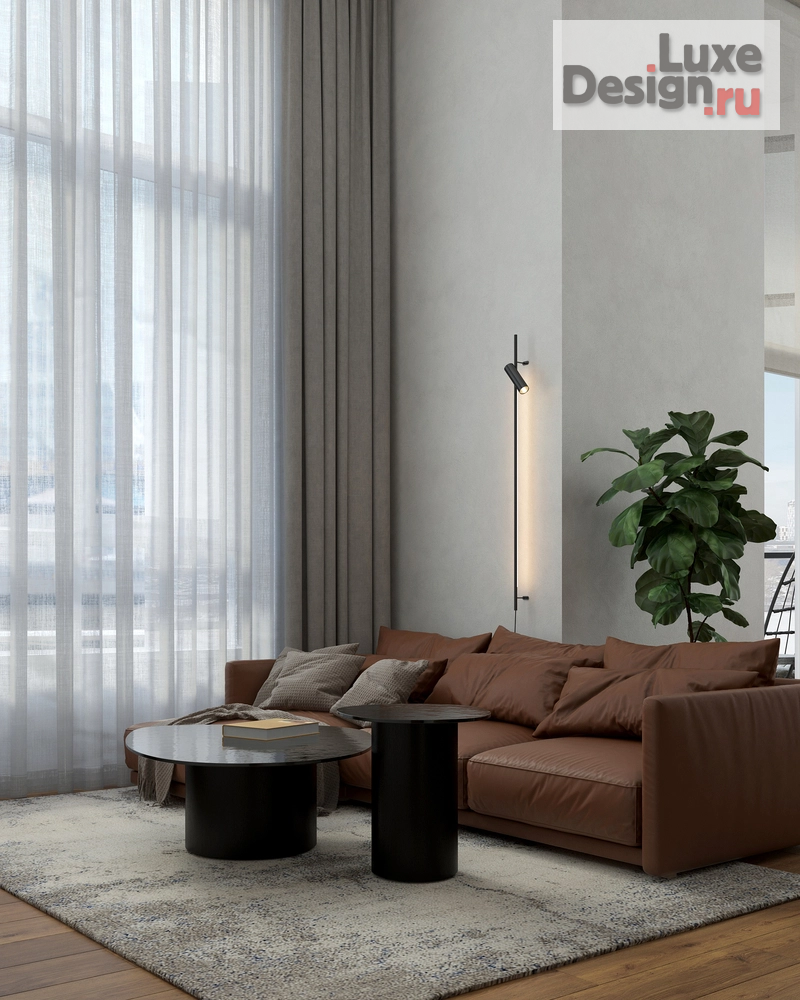 Дизайн интерьера трехкомнатной квартиры "Квартира с антресолью" (фото 8)