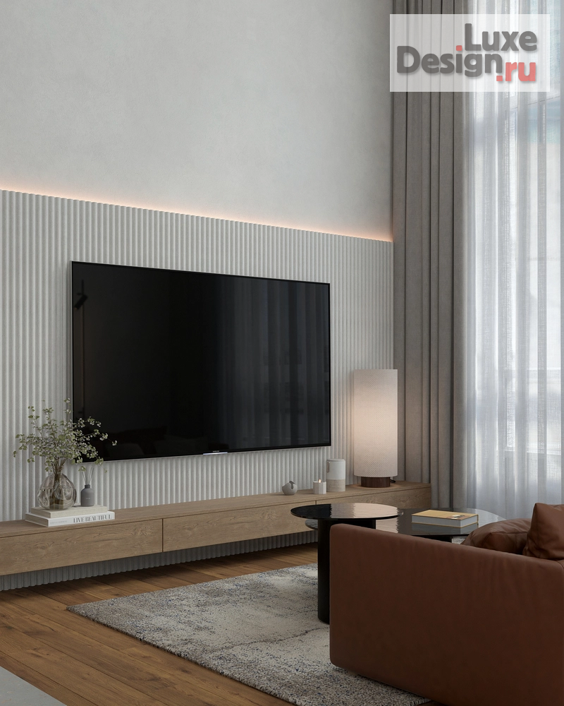 Дизайн интерьера трехкомнатной квартиры "Квартира с антресолью" (фото 10)