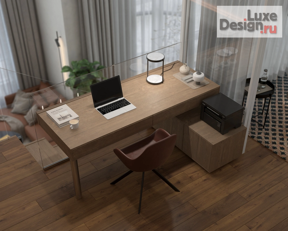 Дизайн интерьера трехкомнатной квартиры "Квартира с антресолью" (фото 21)