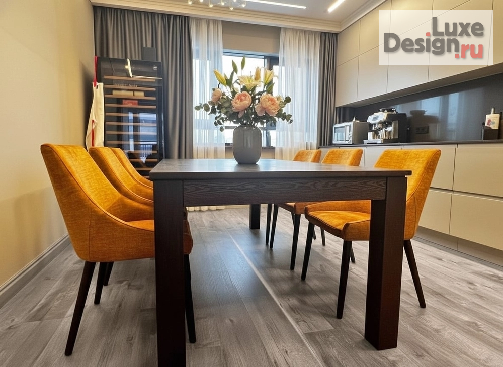 Дизайн интерьера загородного дома "Лучшие гостиные и кухни - гостиные из наших реализованных проектов" (фото 29)