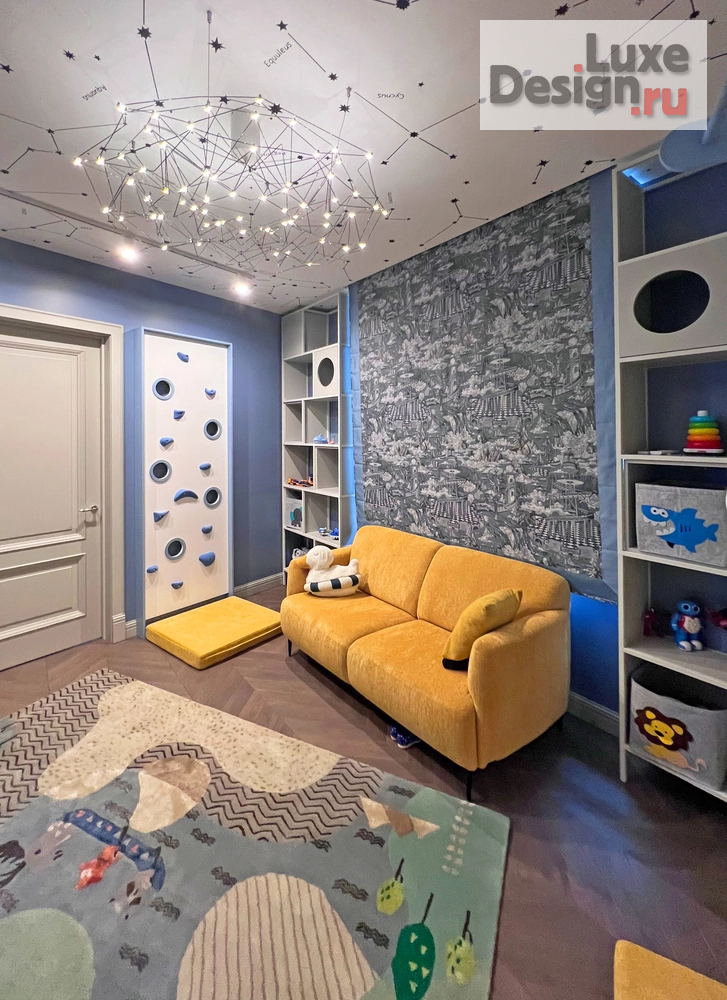 Дизайн интерьера квартиры "Неоклассика и высокие технологии" (фото 5)