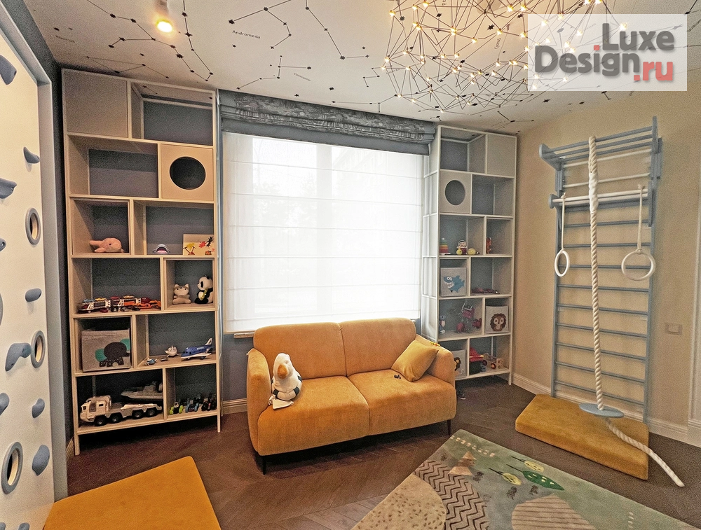 Дизайн интерьера квартиры "Неоклассика и высокие технологии" (фото 7)