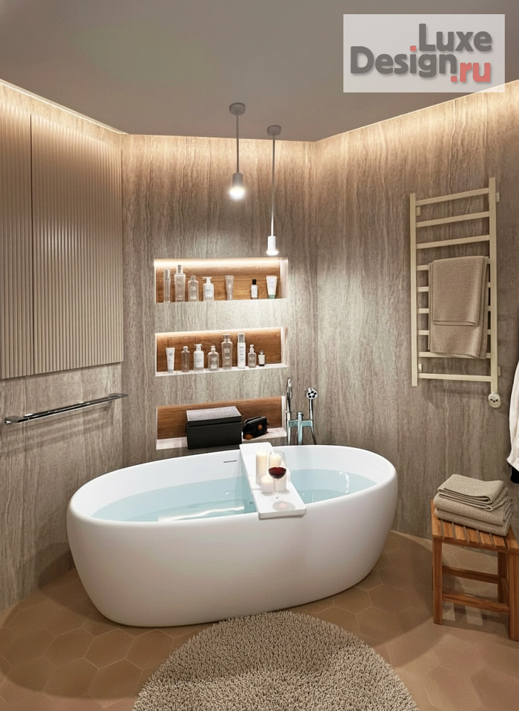 Дизайн интерьера квартиры "Неоклассика и высокие технологии" (фото 8)