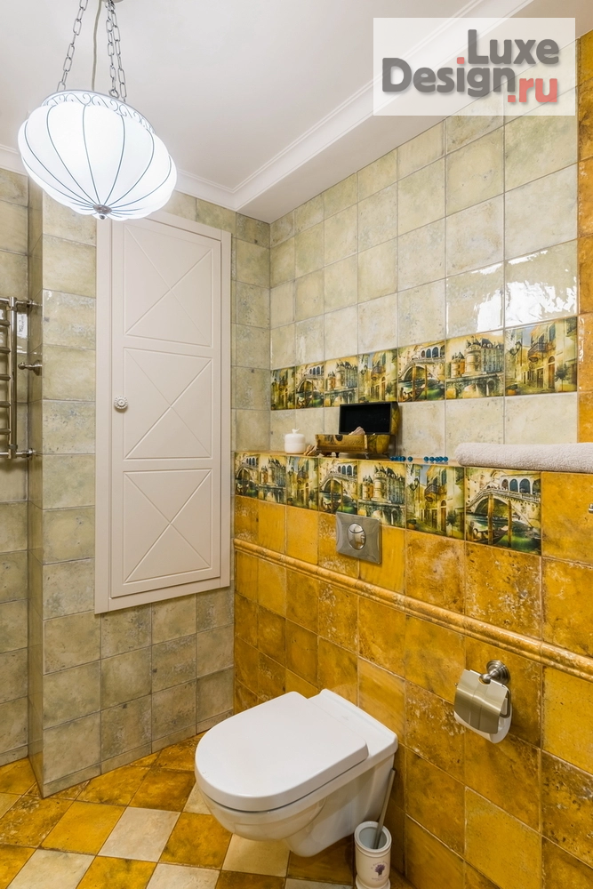 Дизайн интерьера квартиры "Лучшие ванные комнаты и санузлы из наших реализованных проектов" (фото 8)