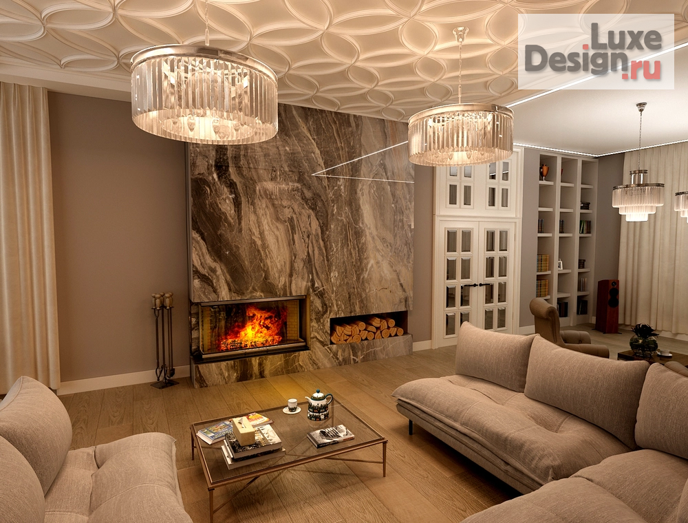 Дизайн интерьера загородного дома "Проектные решения для загородных домов" (фото 1)