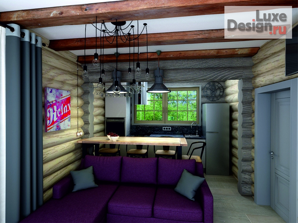 Дизайн интерьера загородного дома "Проектные решения для загородных домов" (фото 4)