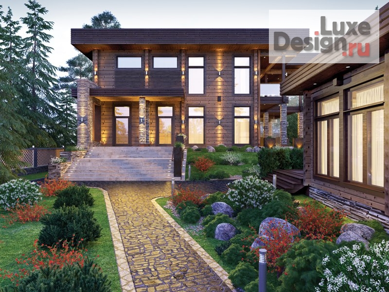 Дизайн интерьера коттеджа "Проект частного дома 450 кв.м." (фото 4)