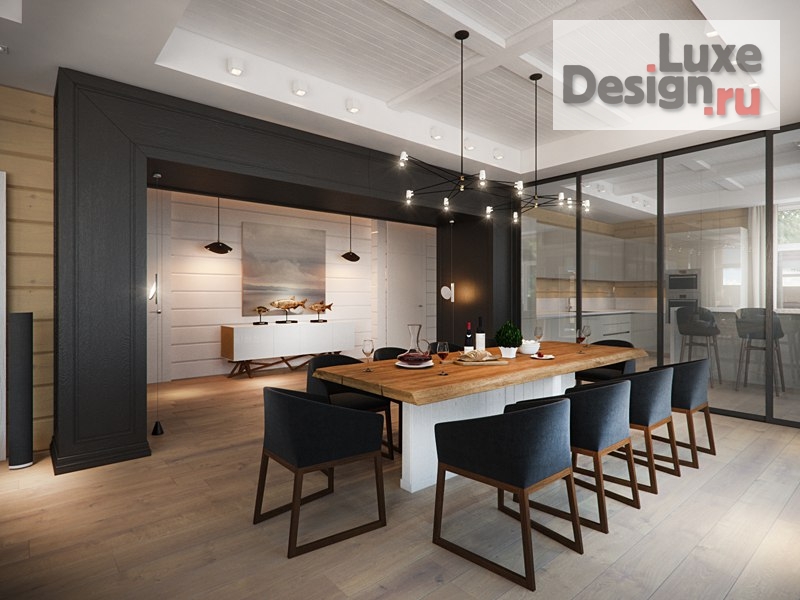 Дизайн интерьера коттеджа "Проект частного дома 450 кв.м." (фото 9)