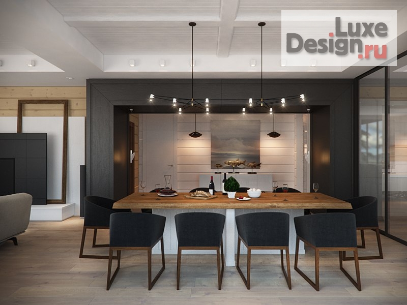 Дизайн интерьера коттеджа "Проект частного дома 450 кв.м." (фото 10)