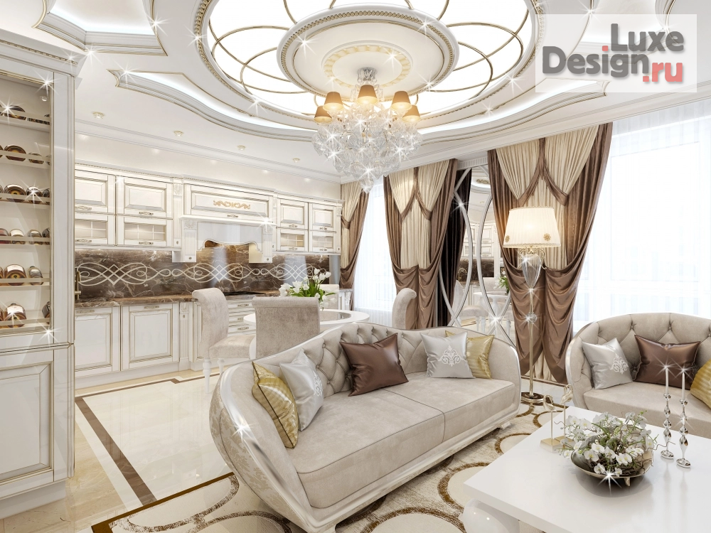 Дизайн интерьера квартиры "Дизайн проект квартиры" (фото 1)