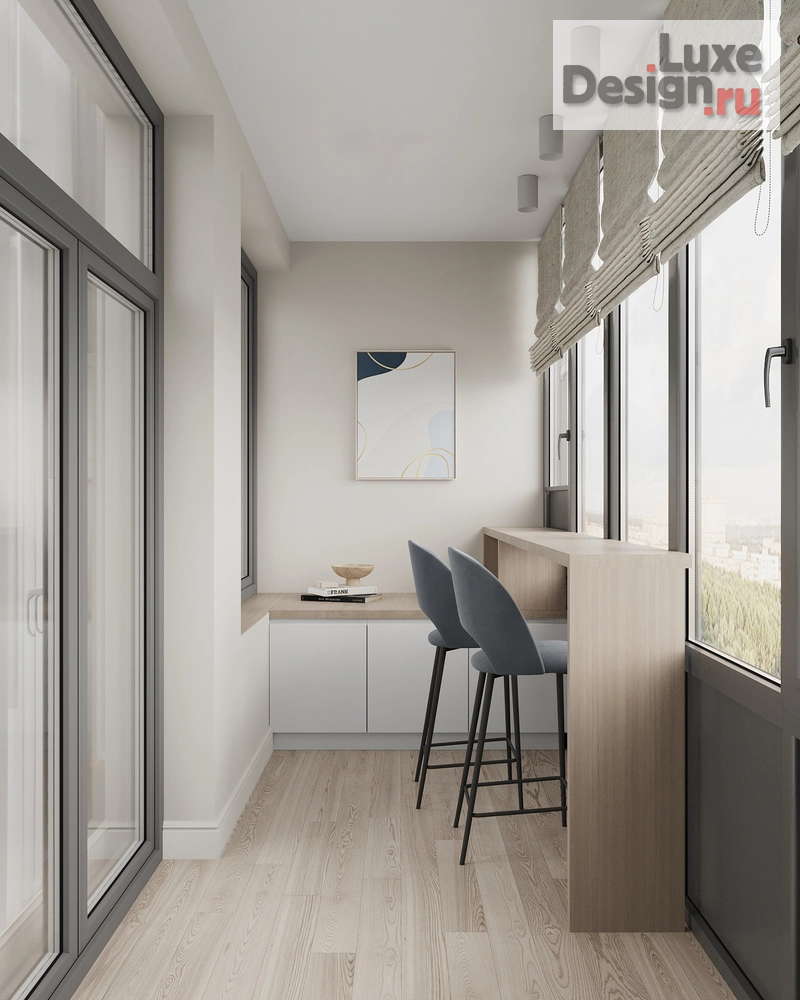 Дизайн интерьера четырехкомнатной квартиры "Дизайн 4-х комнатной квартиры в ЖК Цивилизация, 106 кв.м" (фото 12)