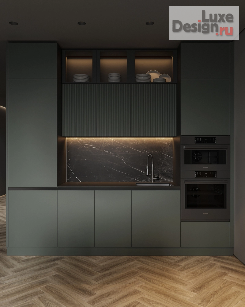 Дизайн интерьера двухкомнатной квартиры "Дизайн 2х-комнатной квартиры в ЖК Галактика PRO" (фото 12)