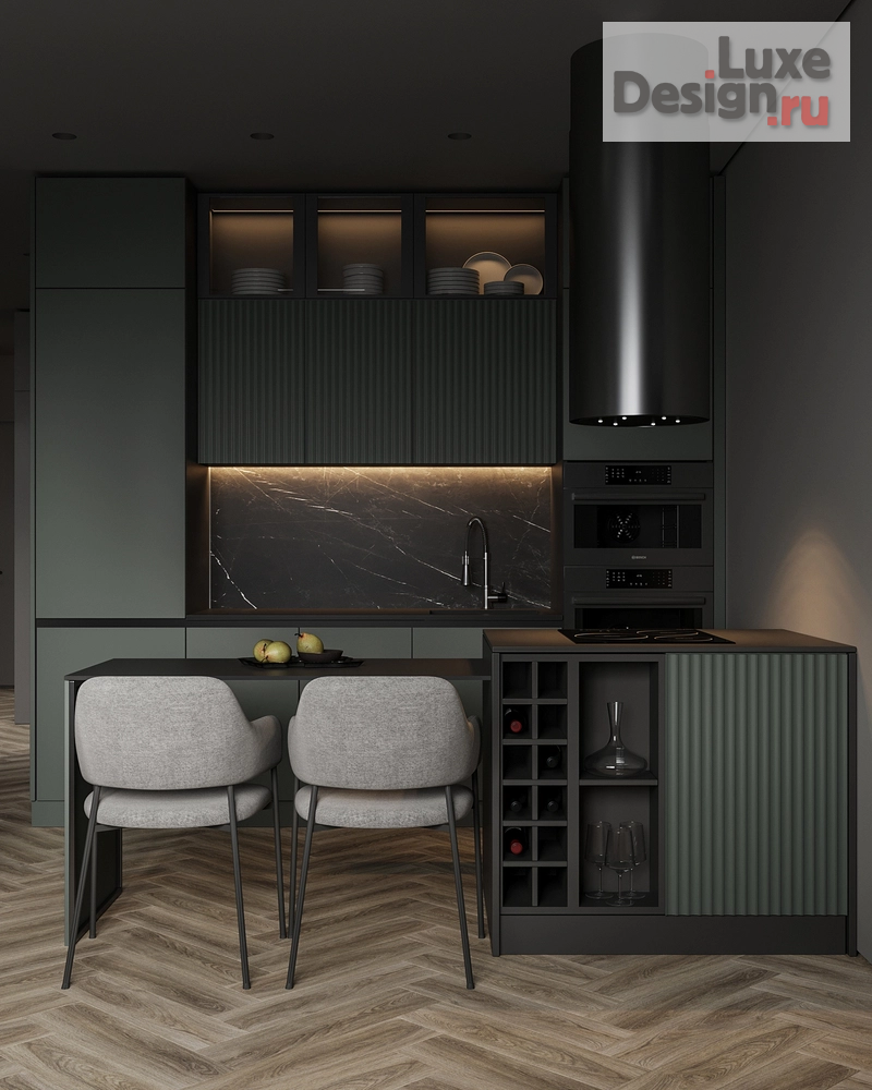 Дизайн интерьера двухкомнатной квартиры "Дизайн 2х-комнатной квартиры в ЖК Галактика PRO" (фото 14)