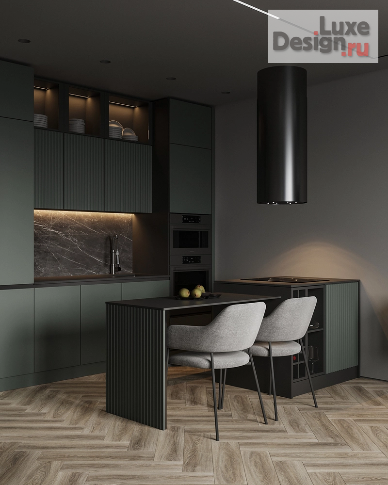 Дизайн интерьера двухкомнатной квартиры "Дизайн 2х-комнатной квартиры в ЖК Галактика PRO" (фото 1)