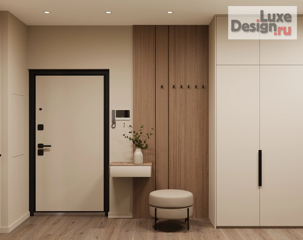 Дизайн интерьера трехкомнатной квартиры "Дизайн 3-комнатной квартиры в ЖК «Нахимова»" (фото 3)