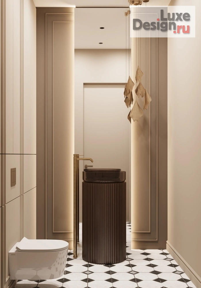 Дизайн интерьера трехкомнатной квартиры "Дизайн 3-комнатной квартиры в клубном доме Futurist" (фото 22)